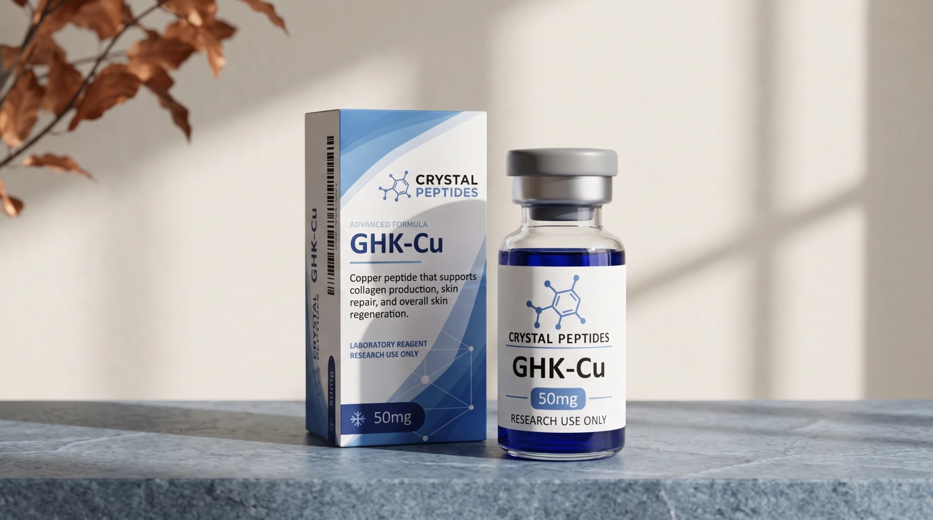 GHK-Cu: peptida de cupru în cercetarea privind încetinirea îmbătrânirii