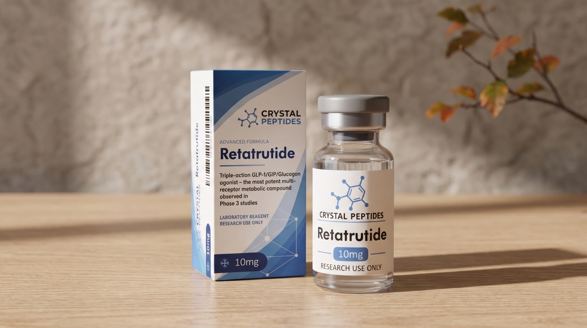 Retatrutide: agonistul triplu care redefinește cercetarea metabolică