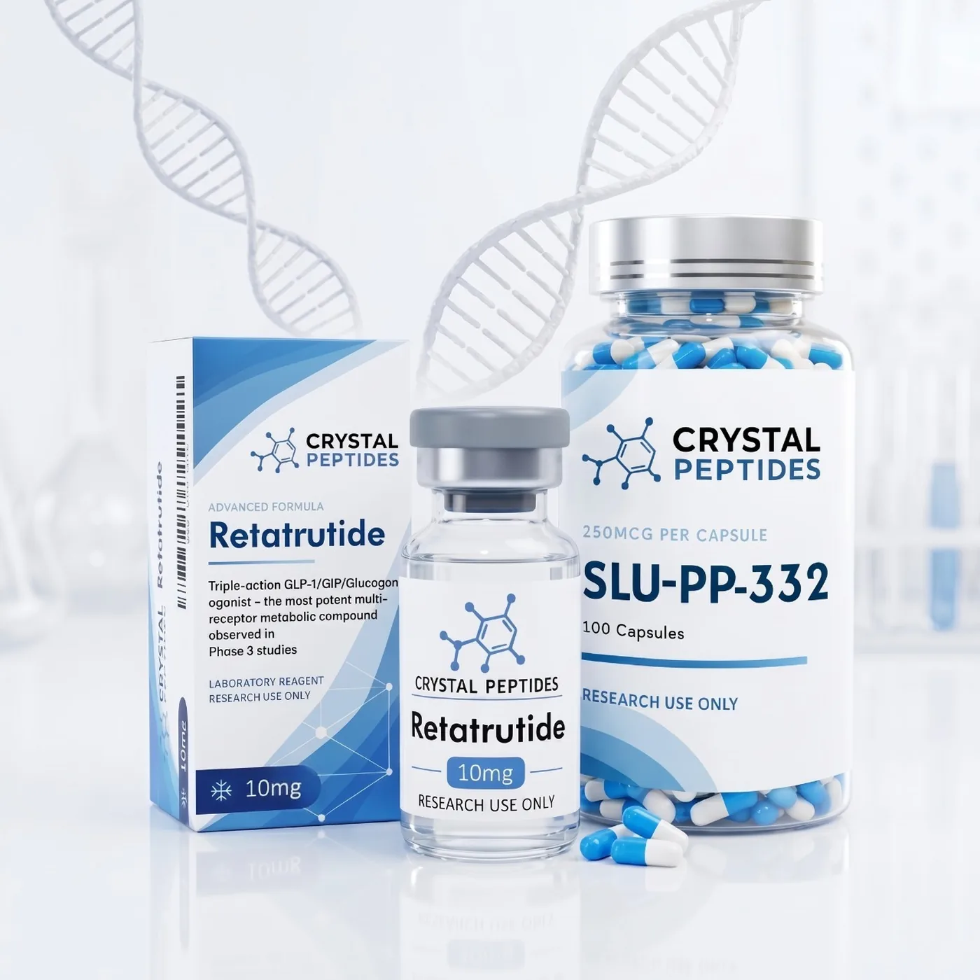 Produse Crystal Peptides pentru cercetare